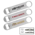 HST71128T Thin Paddle Style Stainless Steel Bottle Opener With Custom Imprint